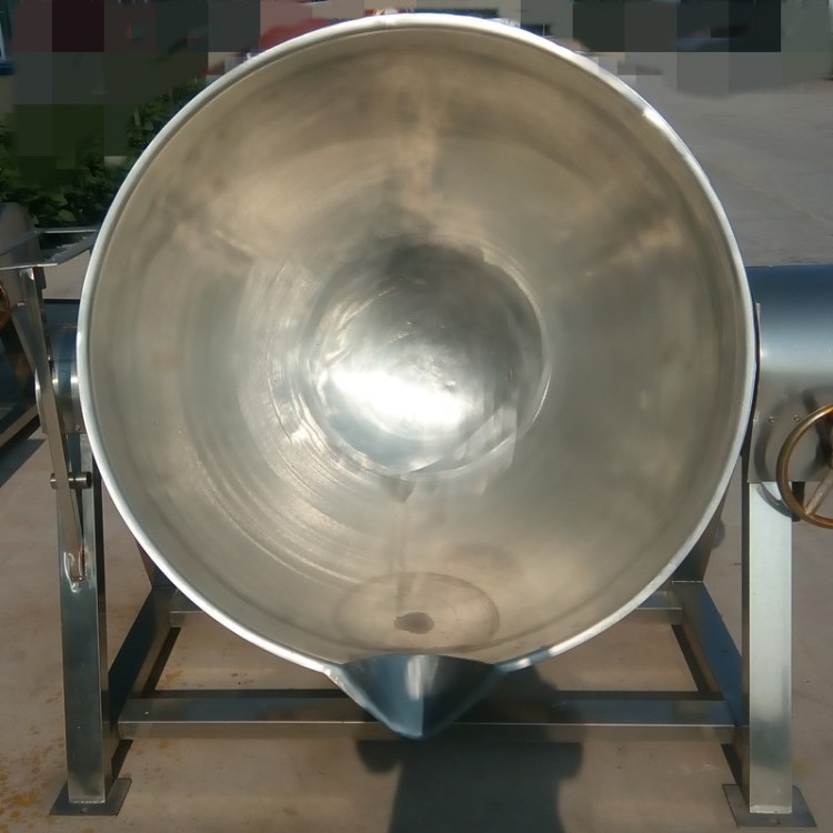 燃气夹层锅_小型夹层锅_电加热夹层锅厂家 香茹酱行星搅拌炒锅