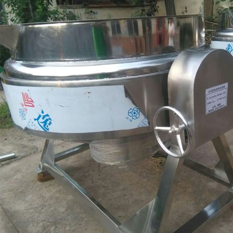 大型蒸煮夹层锅 带保温层卤肉夹层锅 肉类蒸煮夹层锅厂家