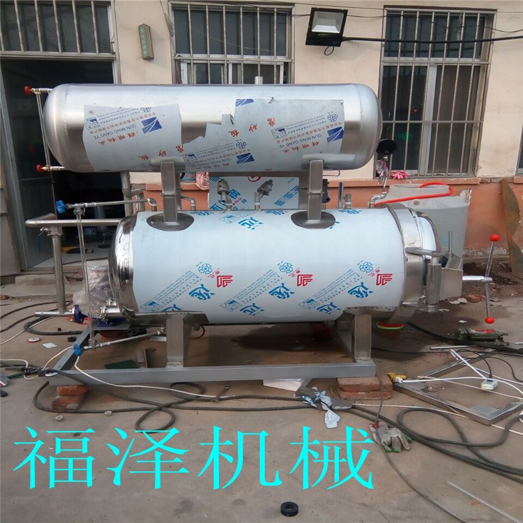 卧式杀菌锅高温高压蒸汽罐生产厂家价格