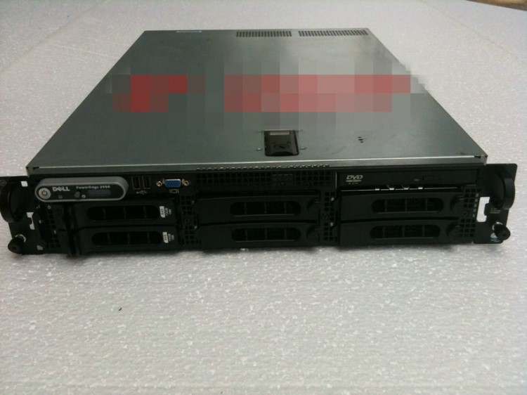 DELL PE2950 III 服务器 Xeon 5150*2/4G/73G*2 6IR卡 单电