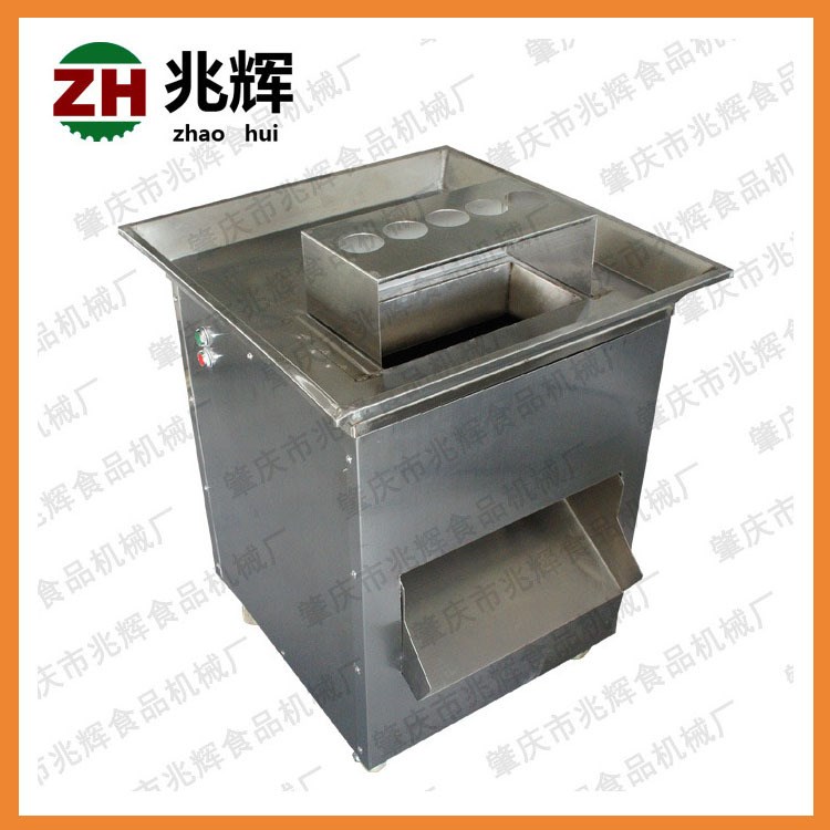 大型不锈钢肉脯切片机器 肉类加工厂切丝/片设备