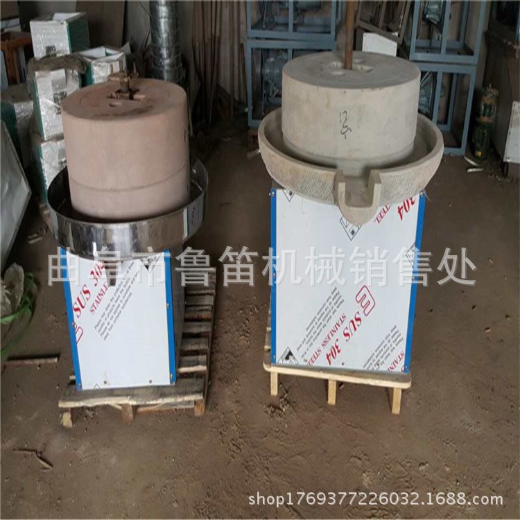 沈阳市自产自销芝麻酱石磨 调味品香油芝麻酱石磨机