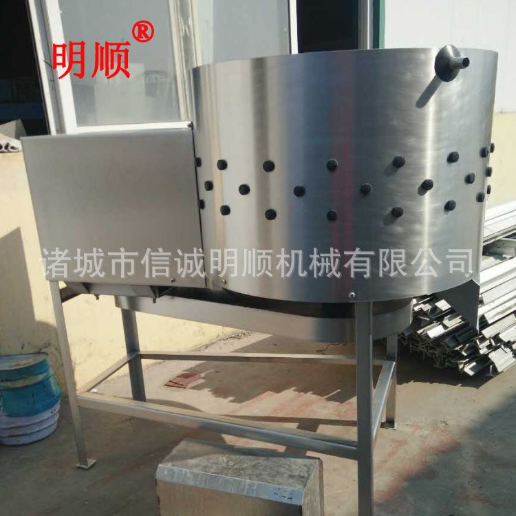 M明顺牌600卧式打爪机圆筒式去鸡爪黄皮设备厂家直销