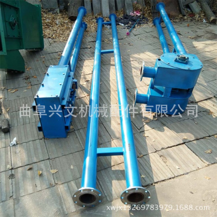 石灰粉管链提升机 化工原料管链输送机密封式耐腐蚀管链式输送机