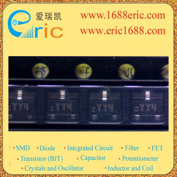 2SC4104-4/三极管/70V 0.0/CRT显示器视放应用/SOT-23/