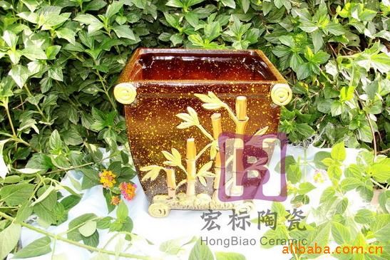 批发陶瓷花盆，花盆容器，园艺花盆-【0902点金】