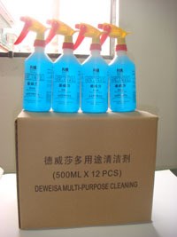 供应德威莎多用途浓缩/重油垢/厨房清洁剂500ml/1000ml