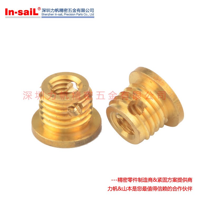 黄铜自攻螺套，螺纹护套，牙套，自攻牙套，制造商