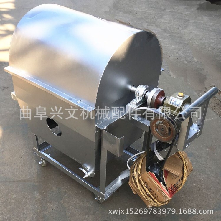 多功能烘干干燥炒料机板栗干果炒货机多功能滚筒炒锅机