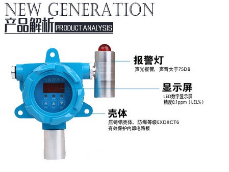 可燃气体氢气探测器