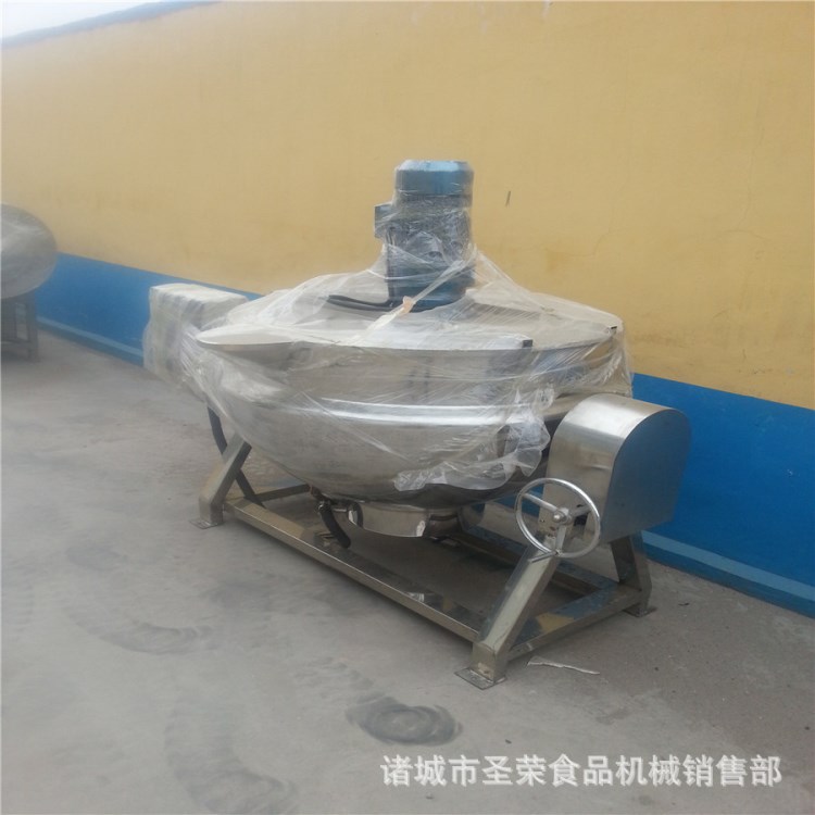 自动翻转式夹层锅 立式刮底搅拌夹层锅 可倾式行星夹层锅 卤煮锅