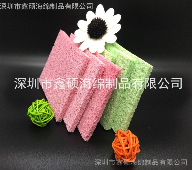厂家生产洗脸卸妆木浆棉 洗车海藻绵