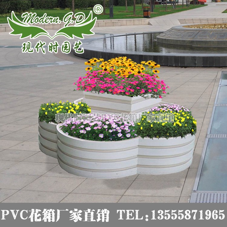 五边形组合花箱花盆种植槽道路广场景观种植箱厂家直销均可定制