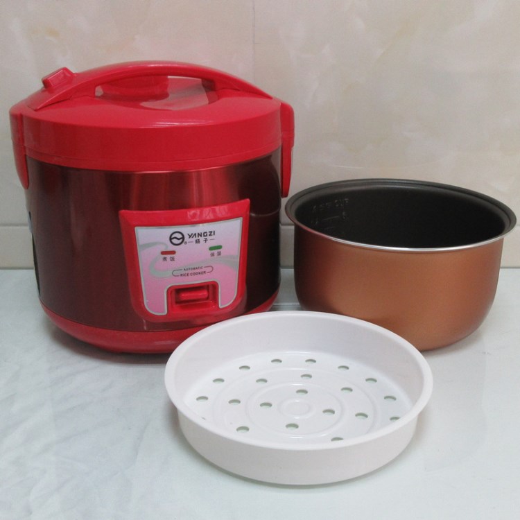 全新供应扬子3L 西施煲 厚胆红色 500w  煮饭煲粥  可混批