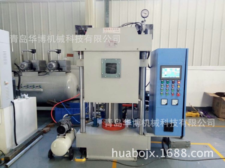 北航用HBSCR-100T/600AV全自动复合材料智能真空高温热压机