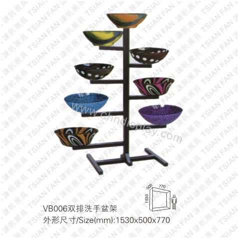 展示样品多色可选福建厦门展架洗手盆展架组装卫浴展架VB006
