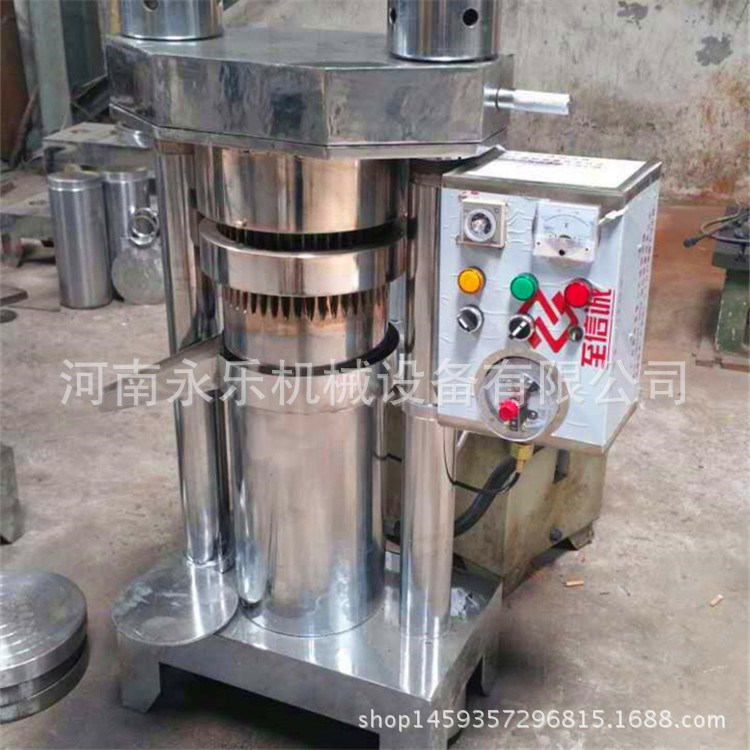 厂家直销新型干核桃脱壳取仁榨油机设备 核桃榨油机精炼设备
