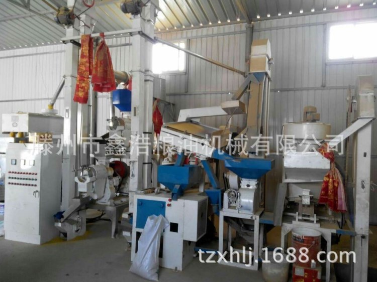 常州大米加工成套设备 15吨小米设备大米加工成套碾米机