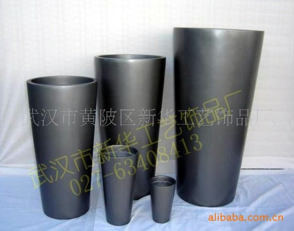 玻璃钢花盆，花盆容器，玻璃纤维花盆，FRP花盆容器(图)