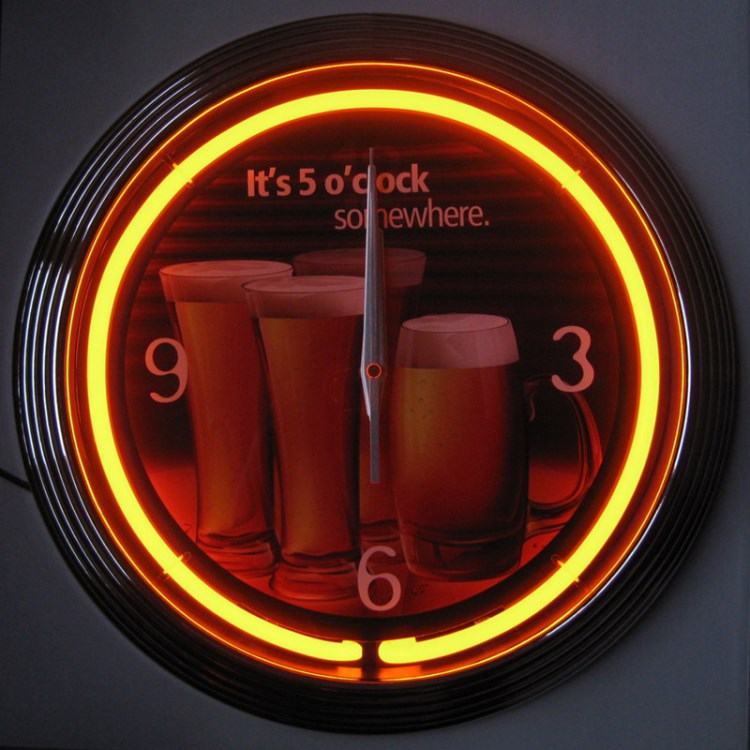 15in las vegas neon clock 15英寸 霓虹钟 广告礼品 赠品 品