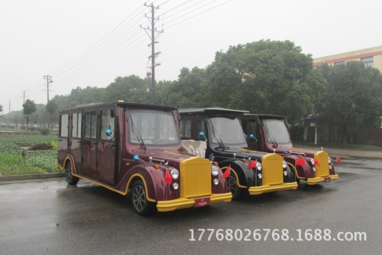 昆山 常熟 封闭电动老爷车 电动看房车 豪华老爷车 看房电瓶车