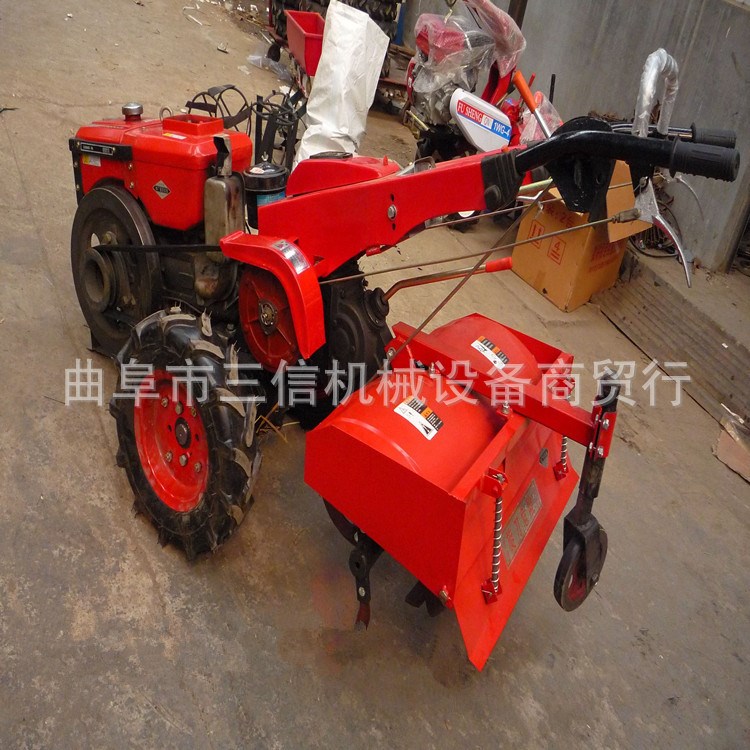 大葱开沟培土机 多功能混播小型播种机