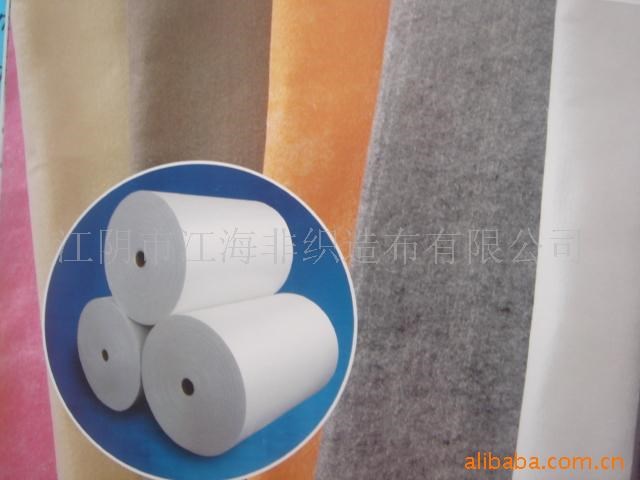 针刺无纺布 江海非织造布公司生产人革基布 PET纺粘无纺布
