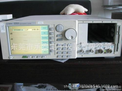 光万用表Agilent 8164A,Agilent 8164B光波测量系统二手批量收购