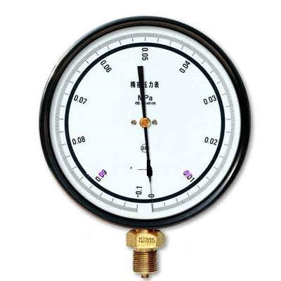 指针式精密压力表（0.16级、0-0.4MPa） 型号:LM61-393453