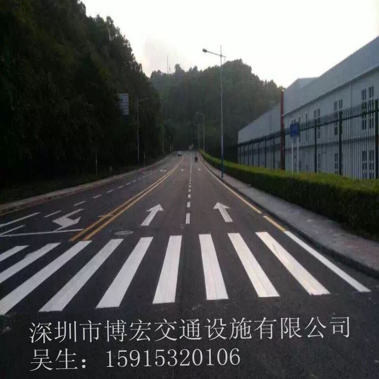 划线厂家年后特惠 道路划线 车库规划 车库划线 工业园厂区规划