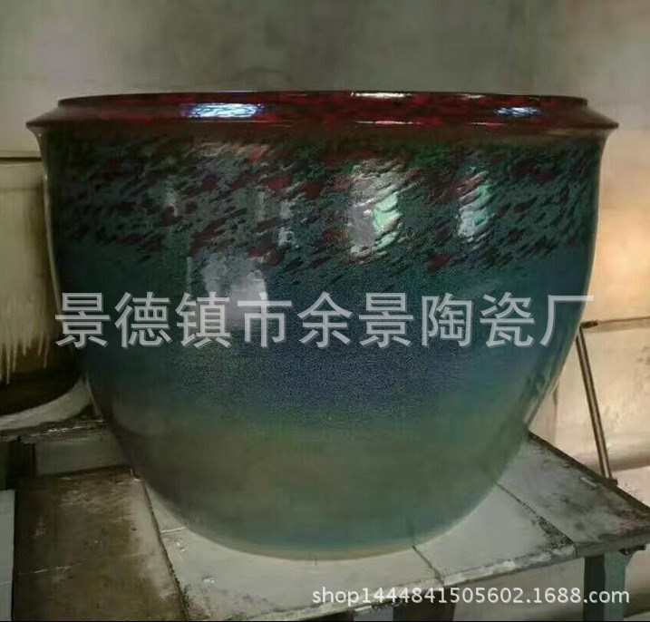 洗浴中心专用陶瓷大缸器材 日式韩式古典泡澡缸 青瓦台洗浴大缸