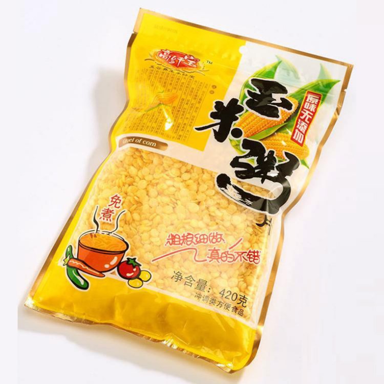 无糖食品 420g高纤宝免煮玉米粥片 粗粮五谷杂粮即食粥 方便食品