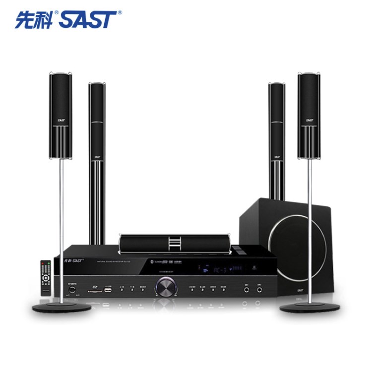 SAST/先科 A22家庭影院5.1环绕音响客厅音柱式低音炮家用音箱套装