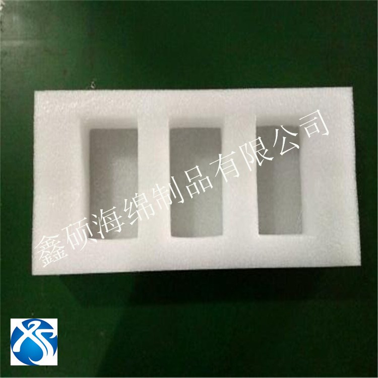 厂家定做珍珠棉内衬包装托蜂蜜玻璃瓶制品防摔防碎减震珍珠棉包装