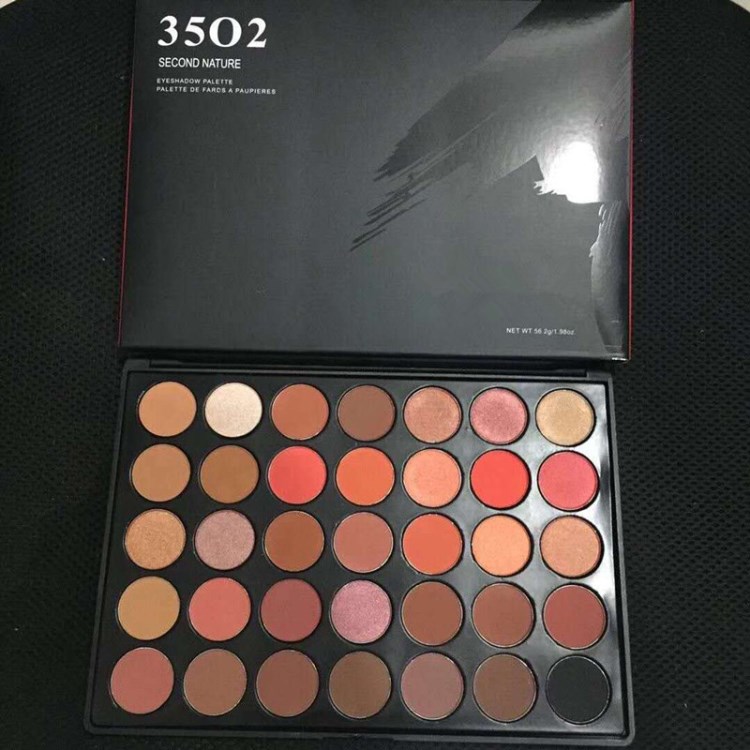 现货Morphe35O2 墨菲3502 35色眼影珠光眼影盘