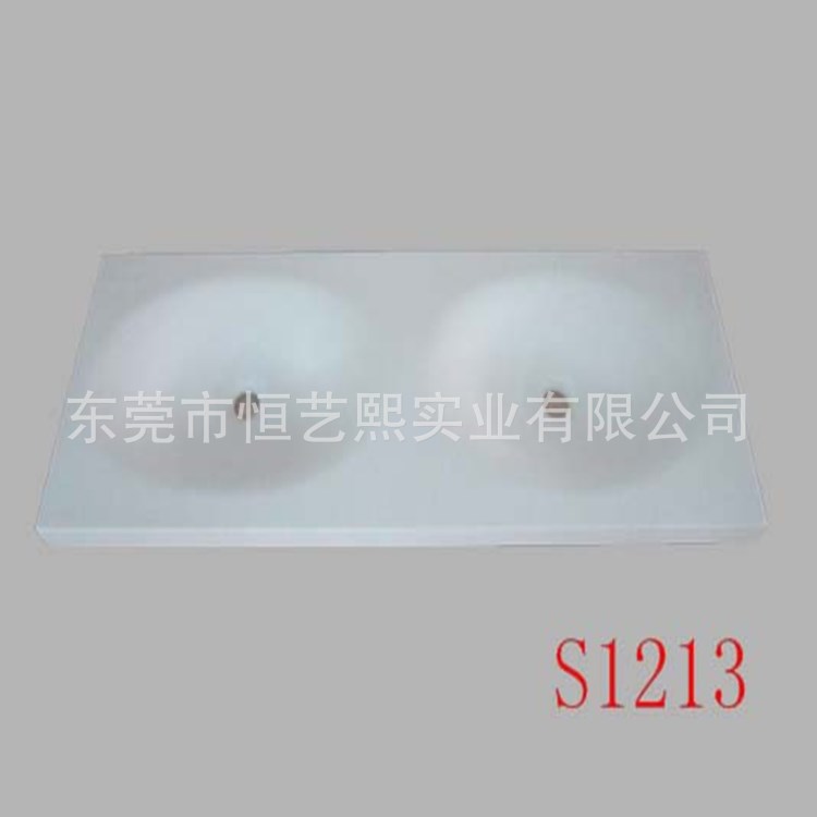 洗手盆厂生产高品质人造石盆 亚克力厨房水槽 人造石双盆