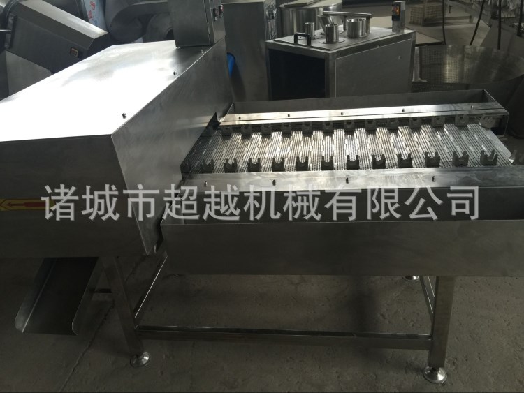 厂家直销不锈钢切凤爪机 自动输送鸡爪切割机 屠宰机械1886671967