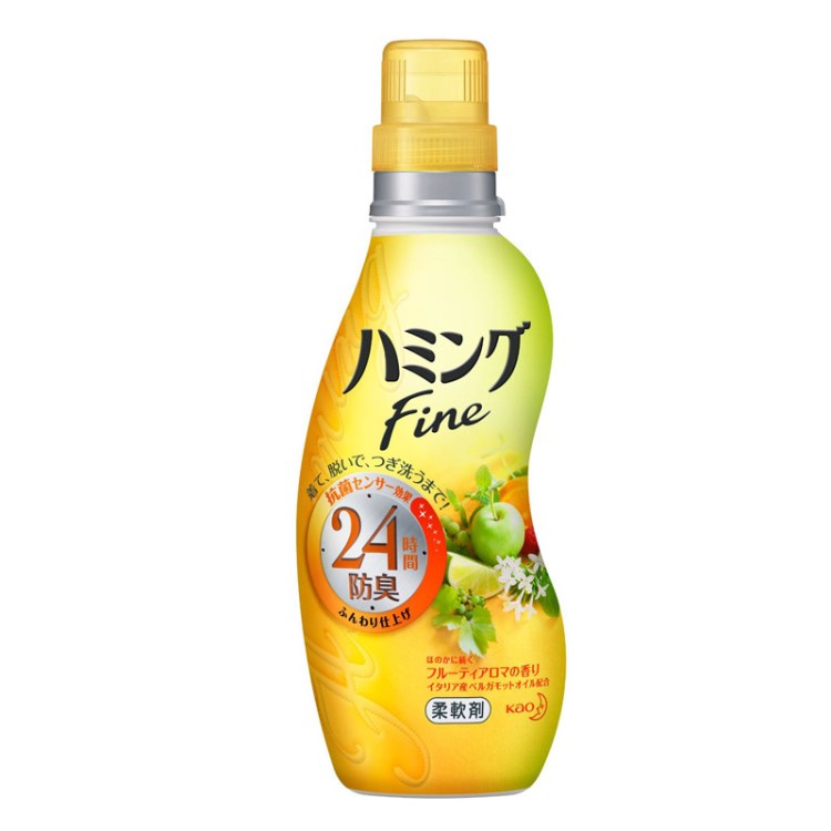 日本花水果芳香衣物柔顺剂衣物护理剂570ml