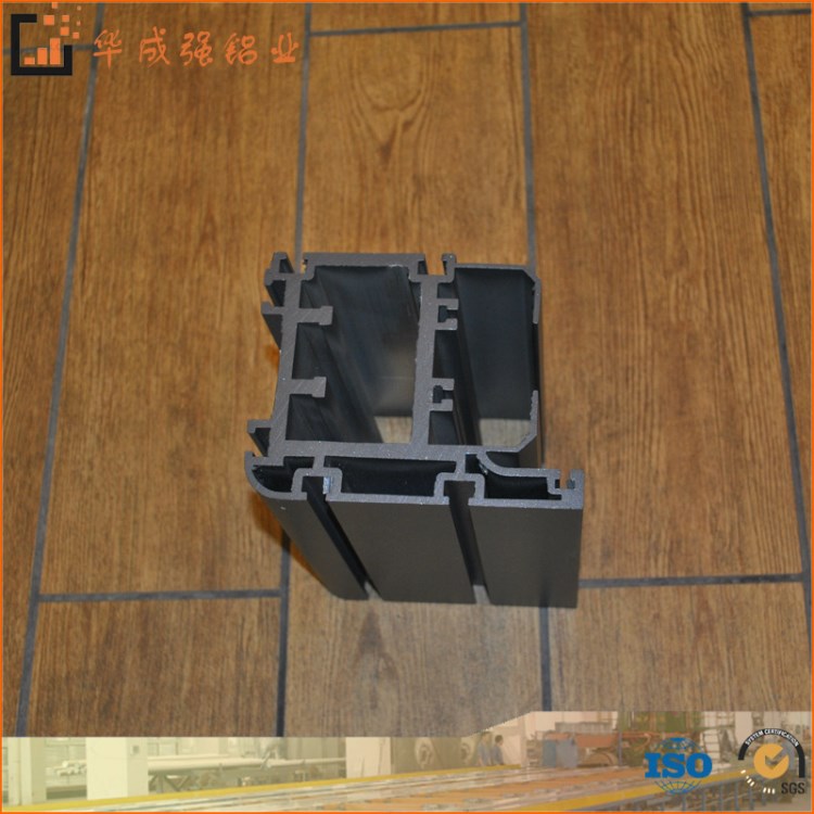 定制建筑装饰门窗阳光房铝合金型材 铝立柱 大水槽挤压加工铝型材