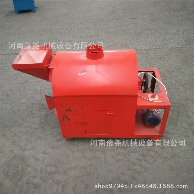 销售各种型号滚筒炒货机 多功能瓜子板栗花生茶籽滚筒炒锅炒料机