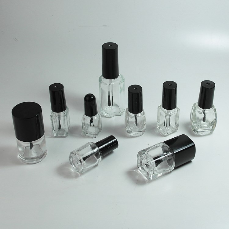 批发3ml 5ml 10ml 15ml 指甲油瓶带毛刷睫毛膏管10ml玻璃瓶