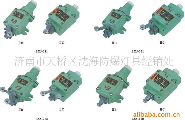 供应LX5(BZX51)隔爆型防爆行程开关，(图)