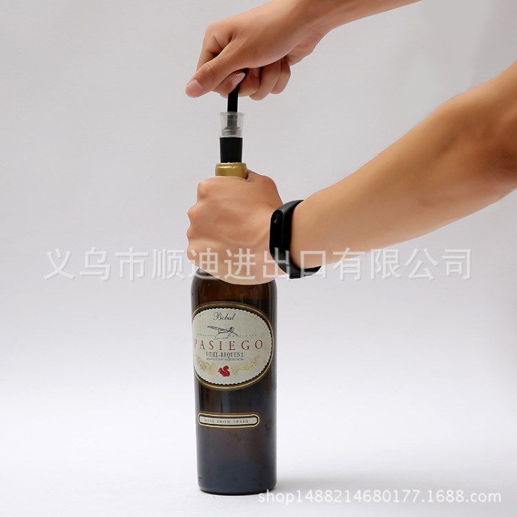 多功能红酒开瓶器 真空保鲜器红酒塞广告小礼品 酒瓶塞子厂家批发