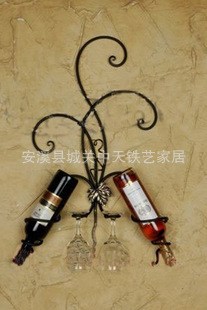 欧式壁挂酒架酒柜红酒葡萄酒展示架 创意新品酒柜艺术酒挂