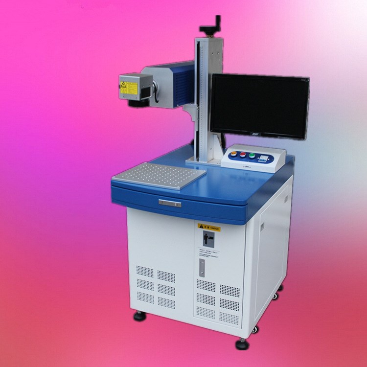 激光打标机/旋转光纤刻字机10W 20W刀具打标/开关电器小型 包邮