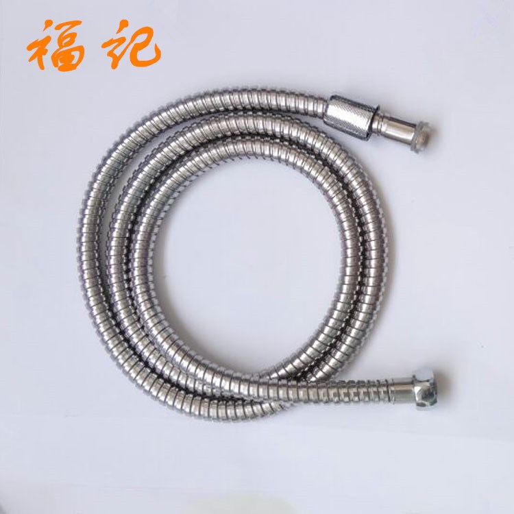 不锈钢钢头锌头1.2/1.5m花洒管 中装建材 1.2/1.5m hose pipe