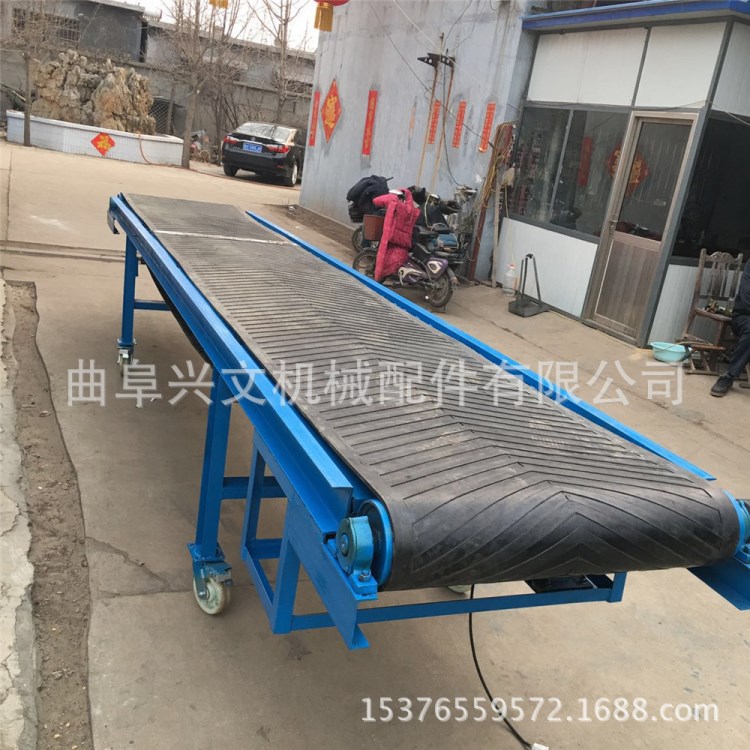 定做各种规格皮带输送机 可调速升降式皮带输送机 传送带厂家