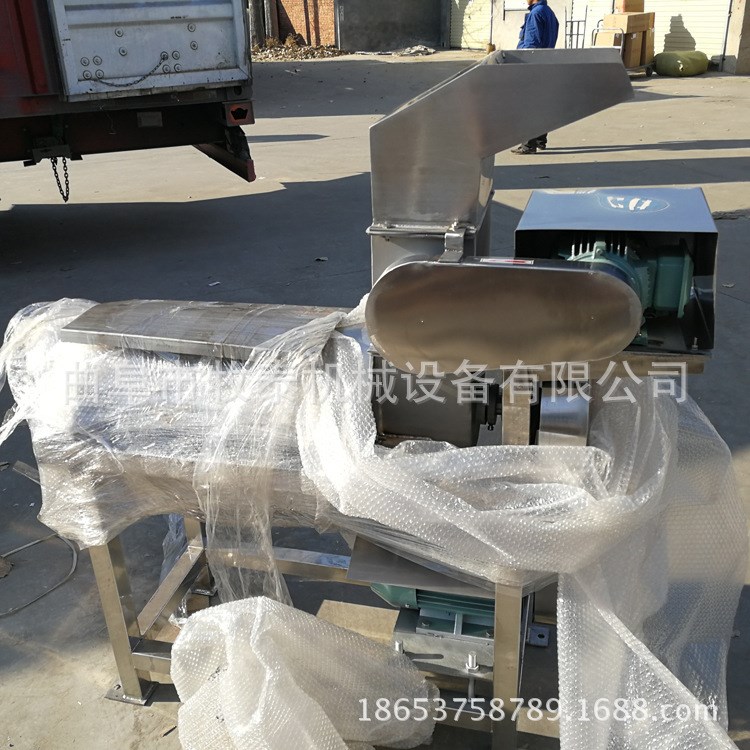 牧泰商用大型不锈钢榨汁机 果蔬饮料加工设备 水果带破碎螺旋榨汁