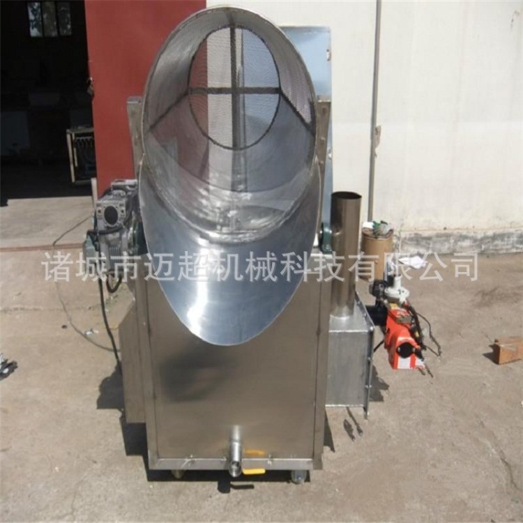 麻花专用燃气加热油炸机 小型油炸机设备厂家  诸城食品机械设备