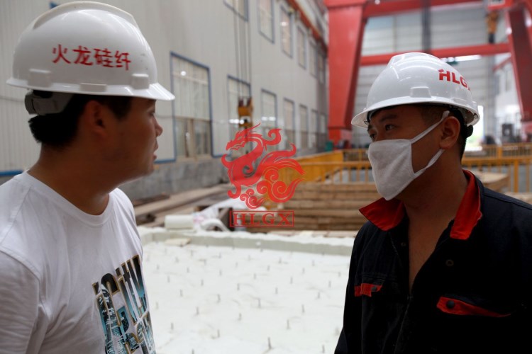 耐高温陶瓷纤维模块冶金步进式加热炉隔热保温用